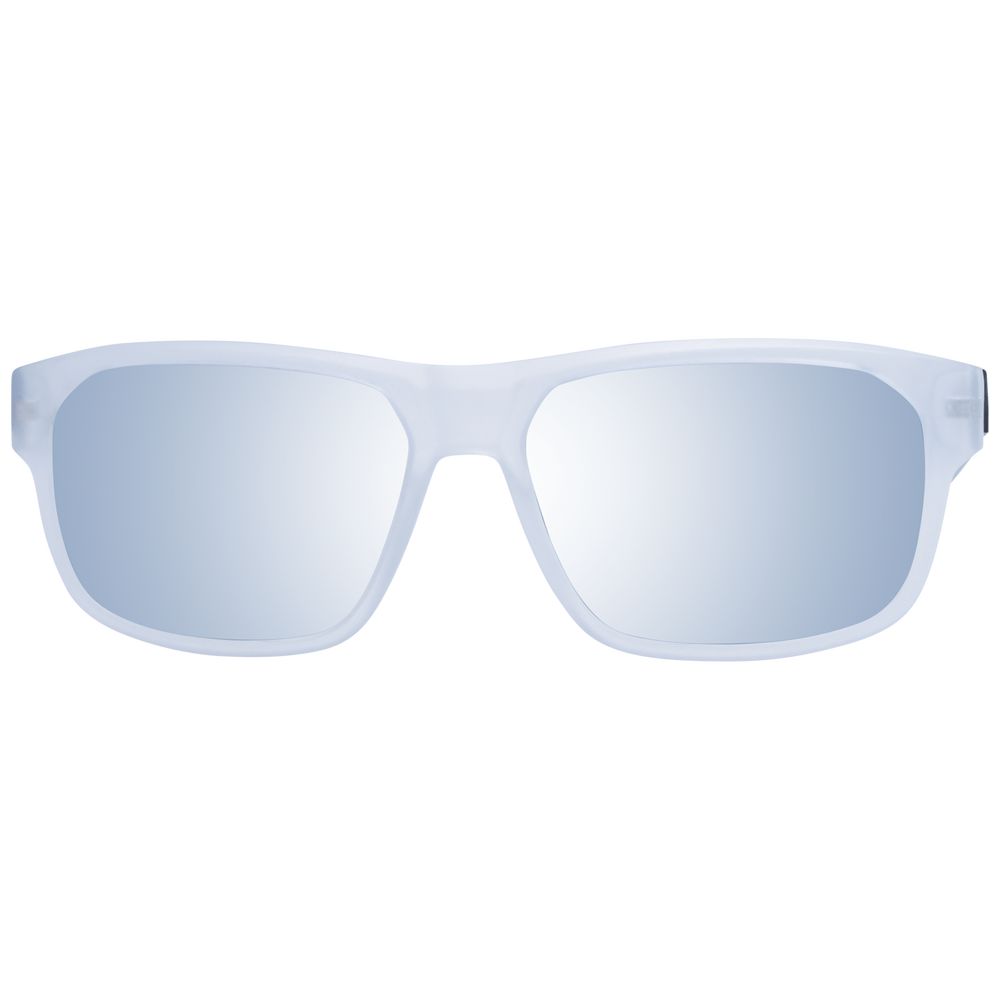 Weiße Kunststoffsonnenbrille