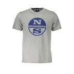 Grigio Cotton Mens T-Shirt