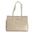 Beige Polyurethan-Damenhandtasche