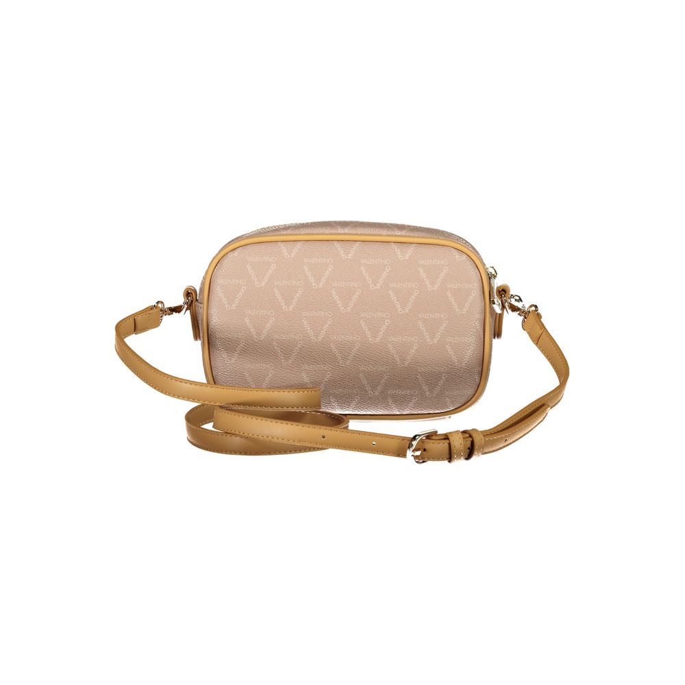 Beige Polyurethan-Damentasche