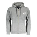Grigio Cotton Men Sweatshirt