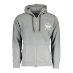 Grigio Cotton Men Sweatshirt