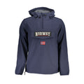 Blu Polyester Men's Jacket