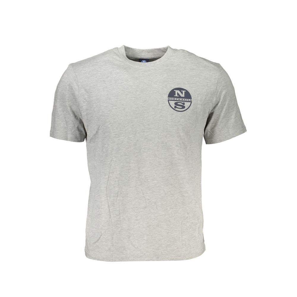 Herren T-Shirt aus grauer Baumwolle