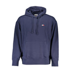 Blaues Baumwoll-Herren-Sweatshirt