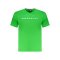 Grünes Baumwoll-Herren-T-Shirt