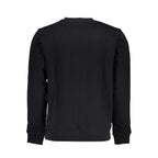 Black Cotton Men's Sweatshirt