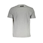 Herren T-Shirt aus grauer Baumwolle