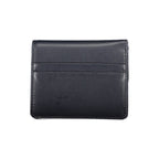 Blue Polyurethane Women Wallet