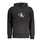 Black Cotton Men's Sweatshirt