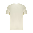 Beiges Baumwoll-Herren-T-Shirt