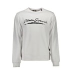 Herren Sweatshirt aus weißer Baumwolle