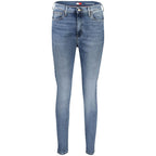 Blue Cotton Women's Jeans
