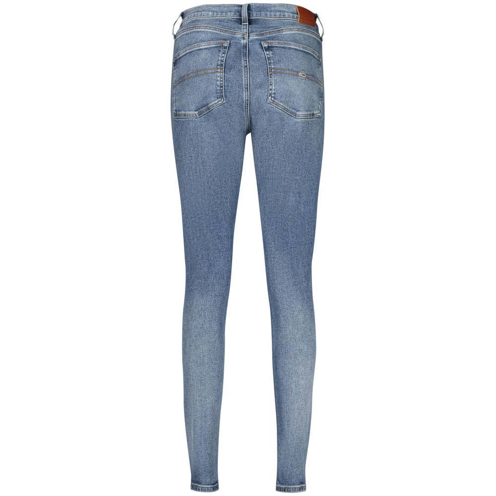 Blue Cotton Women's Jeans