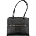 Black Polyurethane Women's Bag
