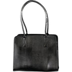Black Polyurethane Women's Bag