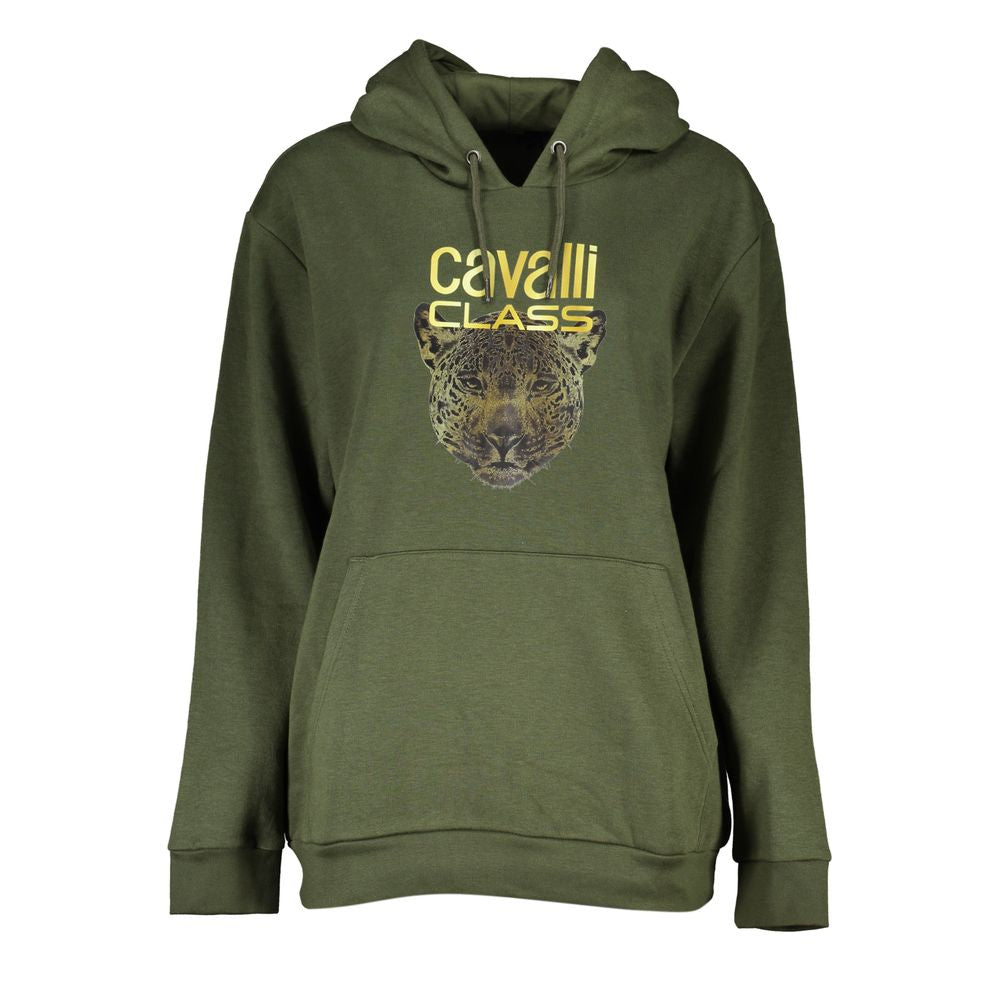 Grünes Polyester-Sweatshirt für Damen