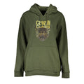 Grünes Polyester-Sweatshirt für Damen