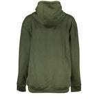 Grünes Polyester-Sweatshirt für Damen