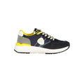 Herren-Sneaker aus blauem Polyurethan