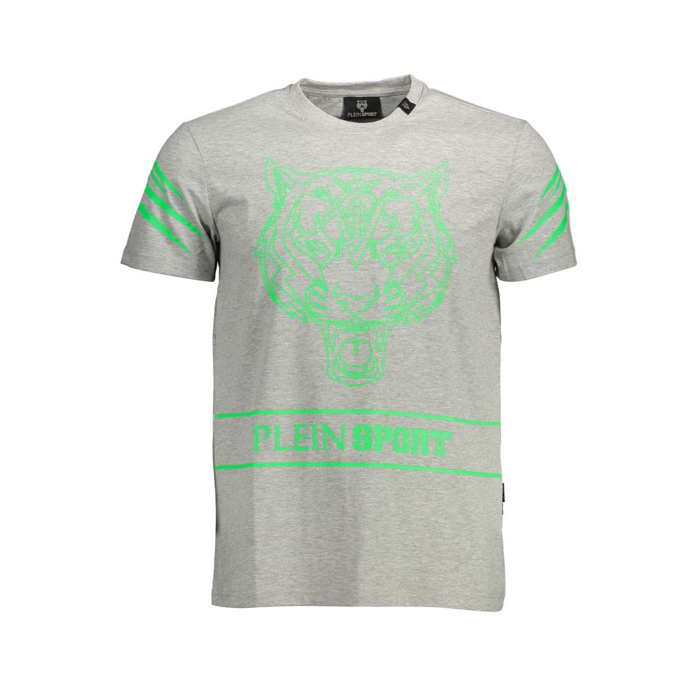 Gray Cotton T-Shirt
