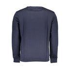 Blue Cotton Men's Sweatshirt