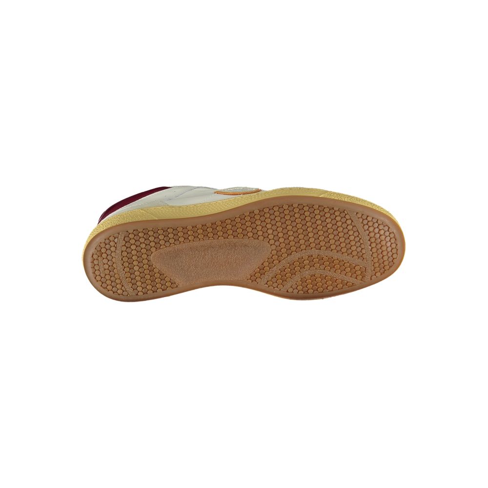 Weiße Leder Sneaker für Herren