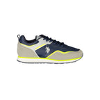 Blue Polyester Women Sneaker