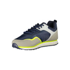 Blue Polyester Women Sneaker