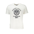 Weißes Baumwoll Herren T-Shirt