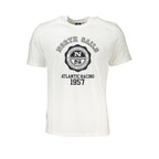 Weißes Baumwoll Herren T-Shirt