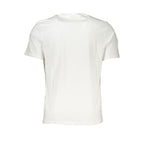 Weißes Baumwoll Herren T-Shirt
