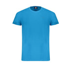 Blue Cotton Men's T-Shirt