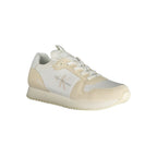 Weißer Polyester Herren Sneaker