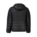 Schwarze Polyamid Herrenjacke