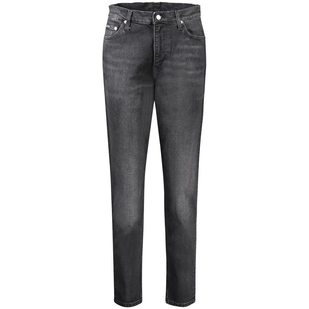 Black Cotton Women's Jean