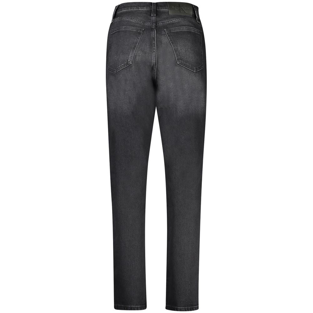 Black Cotton Women's Jean