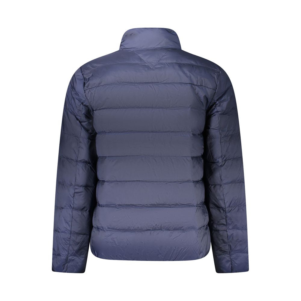 Blue Polyamide Men's Jacket