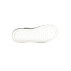 Black Leather Women Sneaker