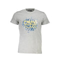 Grey Cotton Men T-Shirt