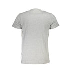 Grey Cotton Men T-Shirt