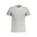 Grey Cotton Men's T-Shirt