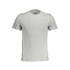 Grey Cotton Men's T-Shirt