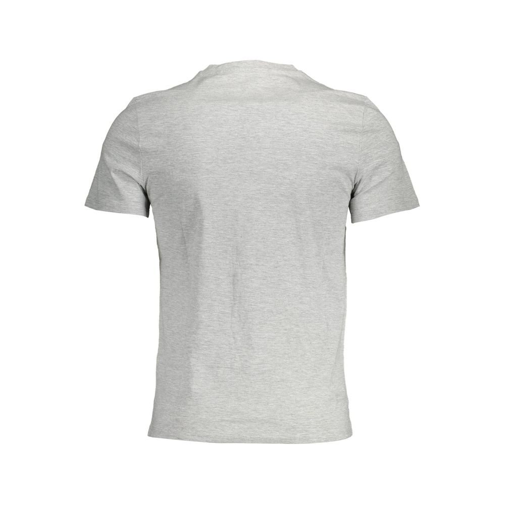Grey Cotton Men's T-Shirt