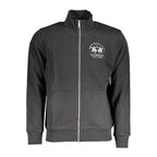 Black Cotton Men's Sweatshirt