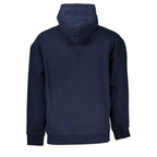 Blue Cotton Men's Hoodie