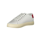 Weißer Polyester-Herren-Sneaker