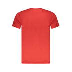 Red Cotton Men T-Shirt