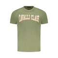 Grünes Baumwoll Herren T-Shirt