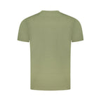 Grünes Baumwoll Herren T-Shirt